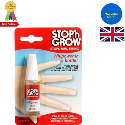 Instant Nail Biting Deterrent 7,5 ml - Bitter Taste Formula für gesunde Nägel