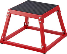 Plyometric Jump Box, 18 Inch Plyo Box, Steel Plyometric Platform and Jumping Agi