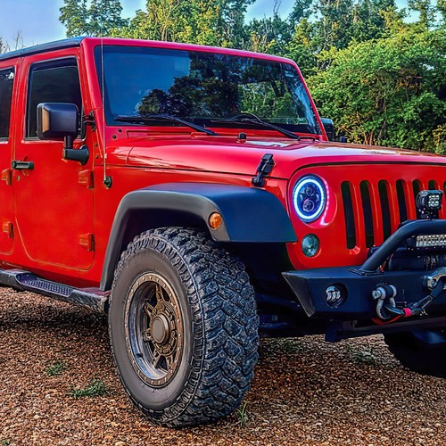 3" Front/Rear Spring Spacers Shock Extension Brackets for 07-18 Jeep Wrangler JK - Picture 6 of 6