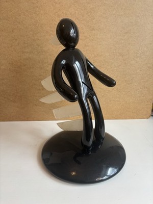 Original Designer Raffaele Ianello Voodoo ''The Ex'' Messerblock Mann schwarz