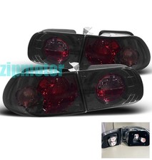 92-95 Honda Civic Hatchback 3dr Tail Light Jdm Smoke 94