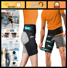 5-in-1 Adjustable Hip Brace for Sciatica Pain Relief, Groin  Thigh Support, Mob