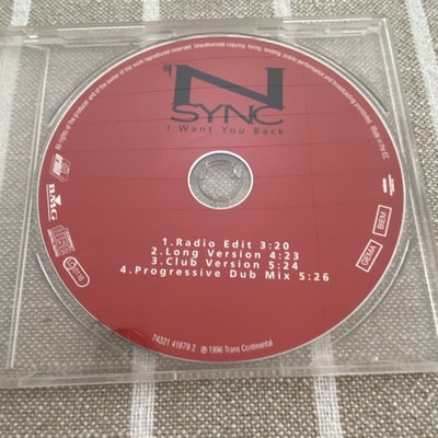 *NSYNC   I Want You Back CD Single (1996) Trans Continental 74321 41679 2