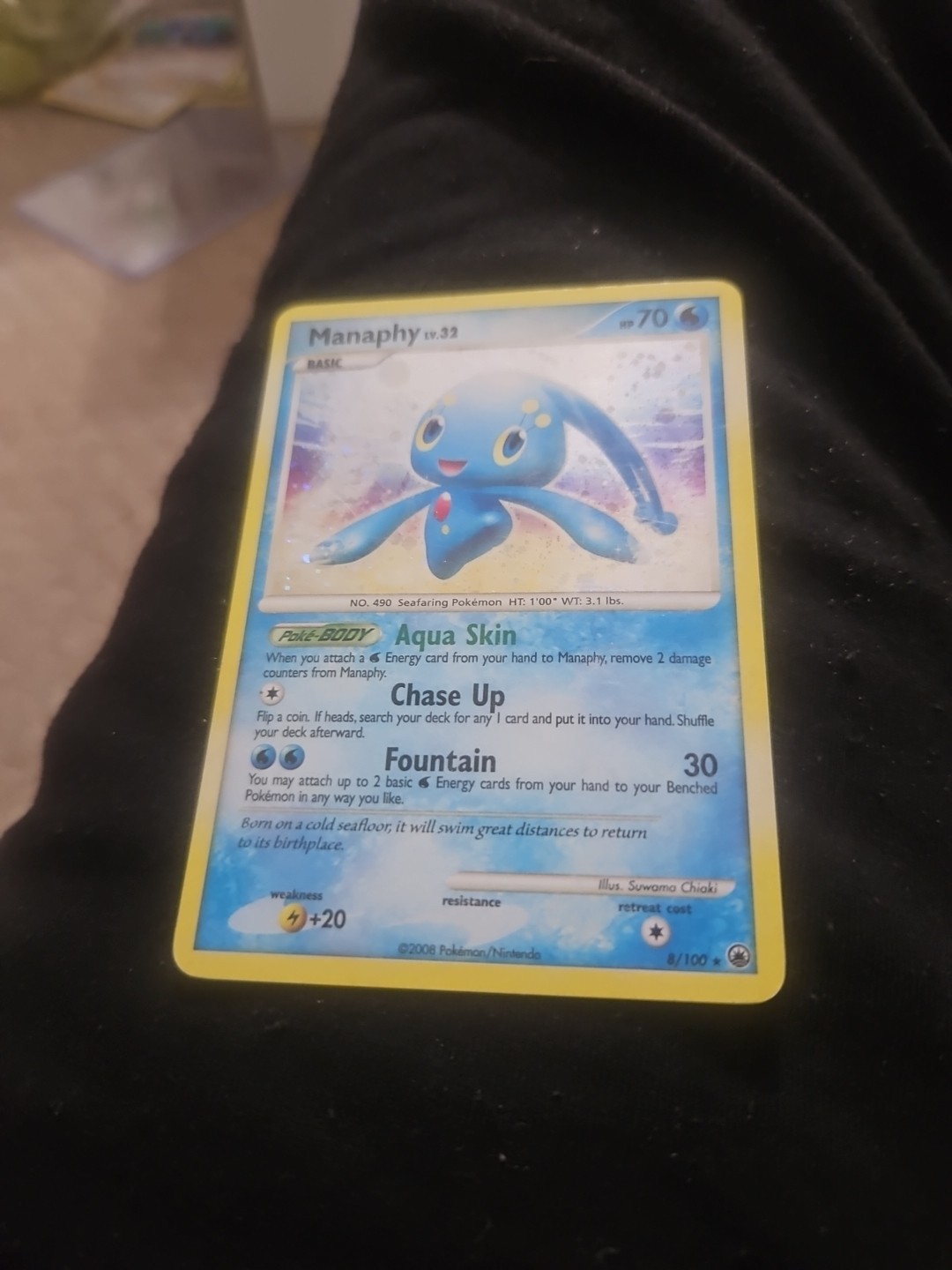 Manaphy 8/100 Majestic Dawn Holo