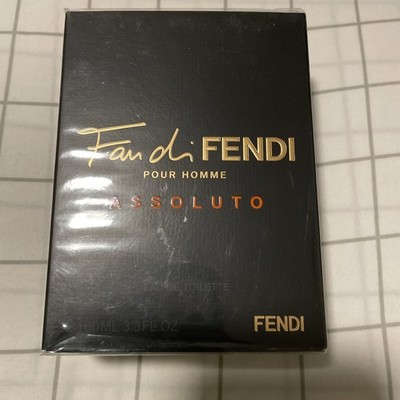 Fan Di Fendi Pour Homme Assoluto EDT Spray 3.3FL OZ/100 ML For Men NIB RARE FIND