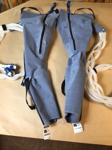 Pair Flexitouch Plus FULL LEGS, Left & Right Short Narrow Compression Garment