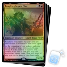 FOIL LAUGHING JASPER FLINT X4 Outlaws Of Thunder Junction OTJ Magic MTG CARD