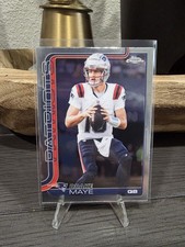 2025 Topps Chrome Football Drake Maye #207 Patriots