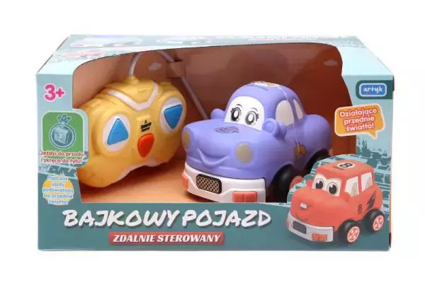 5901811132513 Bajkowy pojazd zdalnie sterowany fioletowy 132513 Artyk