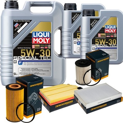 Inspektionspaket Liqui Moly Special Tec F 5W-30 7L für Volvo XC60 D5 AWD