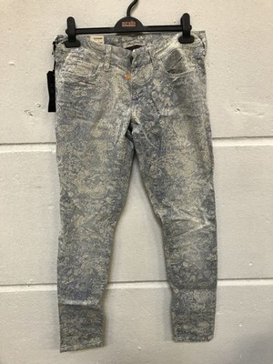 Mavi Damen Jeans Serena Low-Rise, Super Skinny Bunt W29 L32