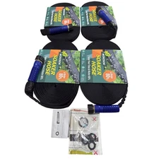 Winisok Garden Soaker Hose 4 Pk 50ft each 200ft total Watering Drip Irrigation