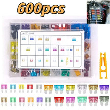 NEW 600X Car Blade Fuse Assortment Assorted Kit Blade Set Auto Truck Automotive