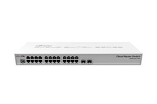 Mikrotik CRS326-24G-2S RM 24 Port Gigabit Ethernet Switch with 2 SFP white
