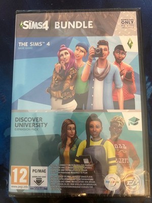 PC & Mac Sims 4 Basis-Spiel und An die Uni Erweiterung NEUWARE