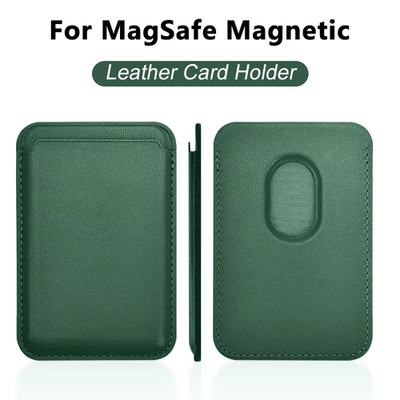 Luxus MagSafe Leder Wallet Case für iPhone 14/15 Pro Max - Kartenetui