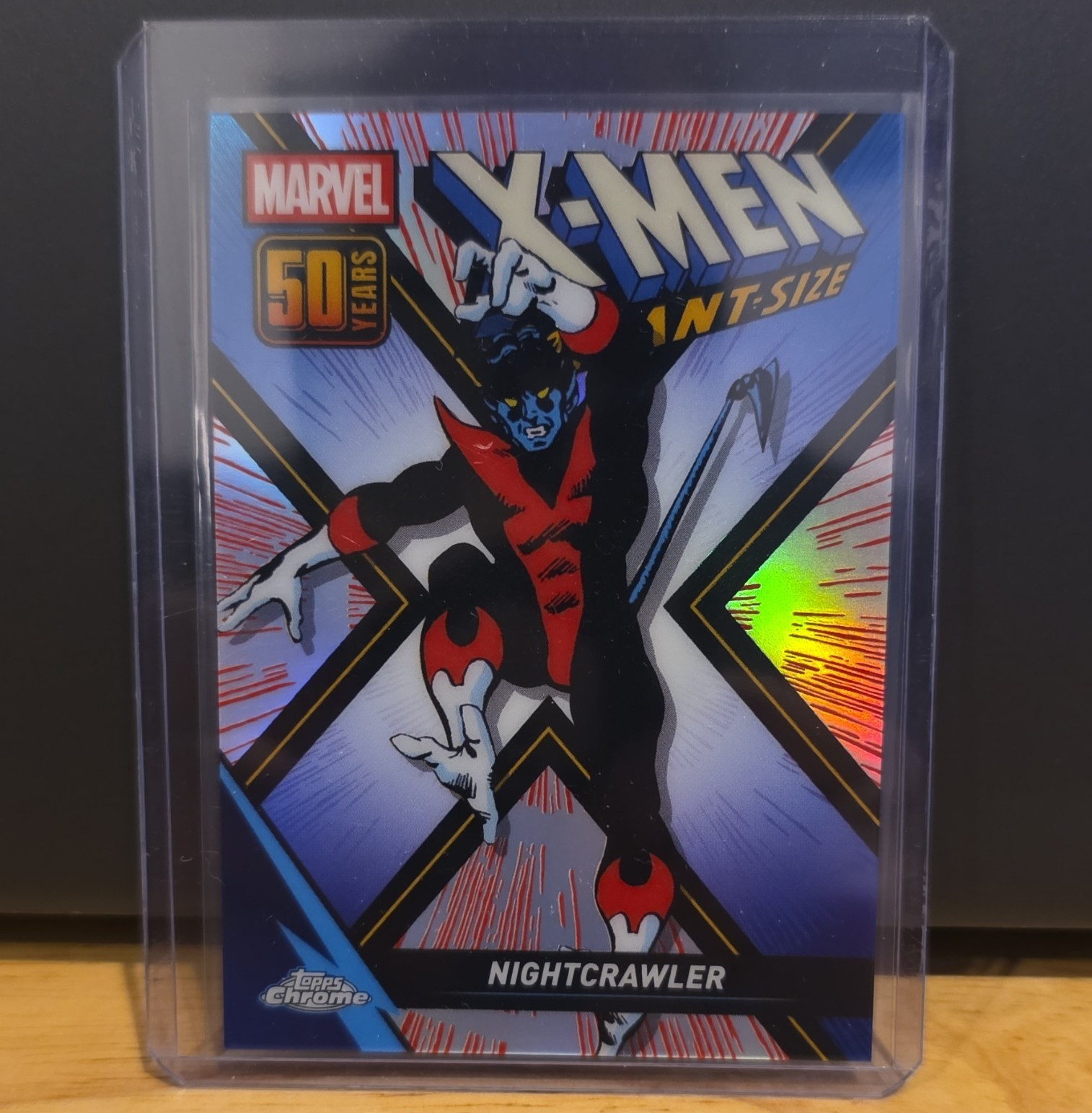 Topps 2025 Topps Chrome Marvel X-Men Giant-Size Anniversary Nightcrawler XM-3