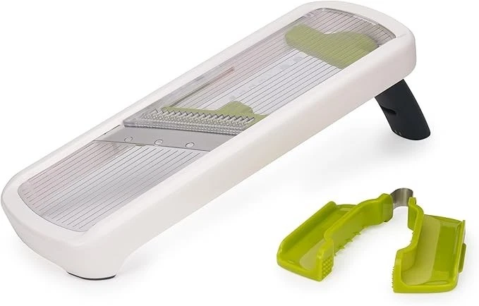 Joseph Joseph Multi-Grip Kitchen Mandoline, Adjustable Fruit and Vegetable Slice
