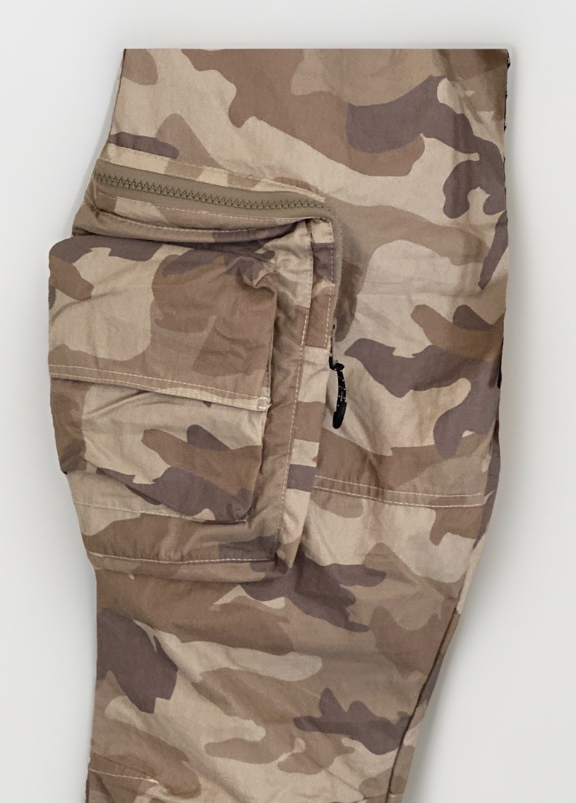 Smoke Rise Mens Utility Stacked Camouflage Cargo Pants 3D Pockets Small View 4
