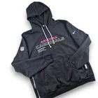 Nike NFL AZ Cardinals Issued Crucial Catch Intercept Cancer Hoodie Men's XL