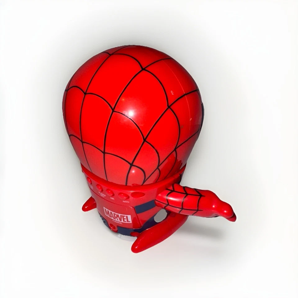 Reloj despertador parlante Marvel Ultimate Spiderman bombilla Botz LightUp ¡Envío gratuito!  Foto 4 de 4