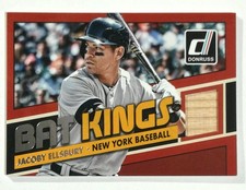 2015 Donruss #14 Jacoby Ellsbury Bat Kings New York Yankees MEM Baseball