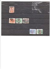 Briefmarken Türkei 1915 / Überdruck Halbmond+Stern / Einzelmarken - gestempelt