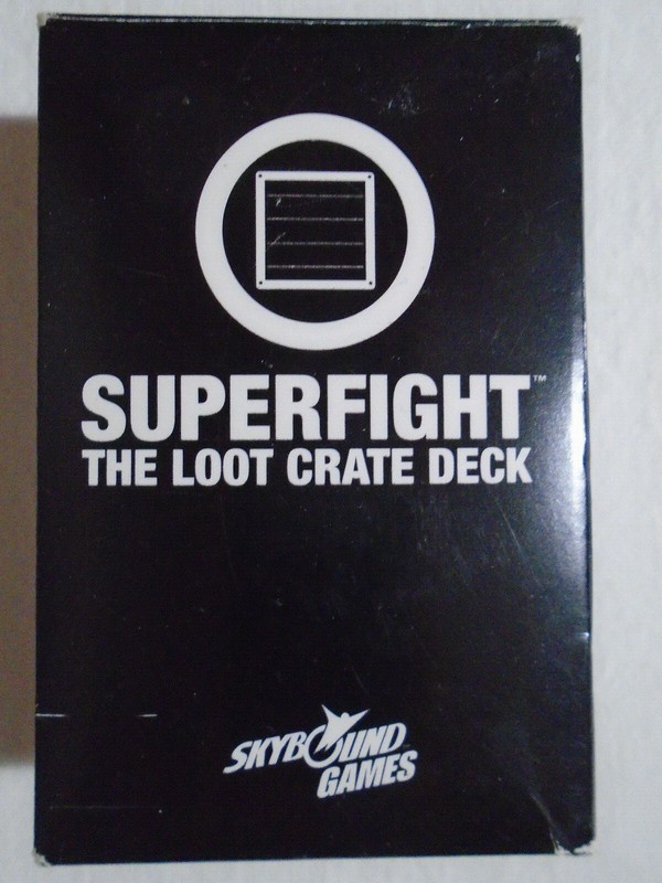 Superfight Loot Crate Deck 100 cards Skybound Games lightly used