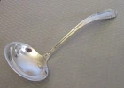 Reed & Barton Sterling Silver DANCING FLOWERS Gravy Ladle large 6.5" no mono 59g