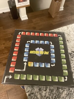 Outside the Box Board Game Premier First Edition Sugarman Games 2011 Signed