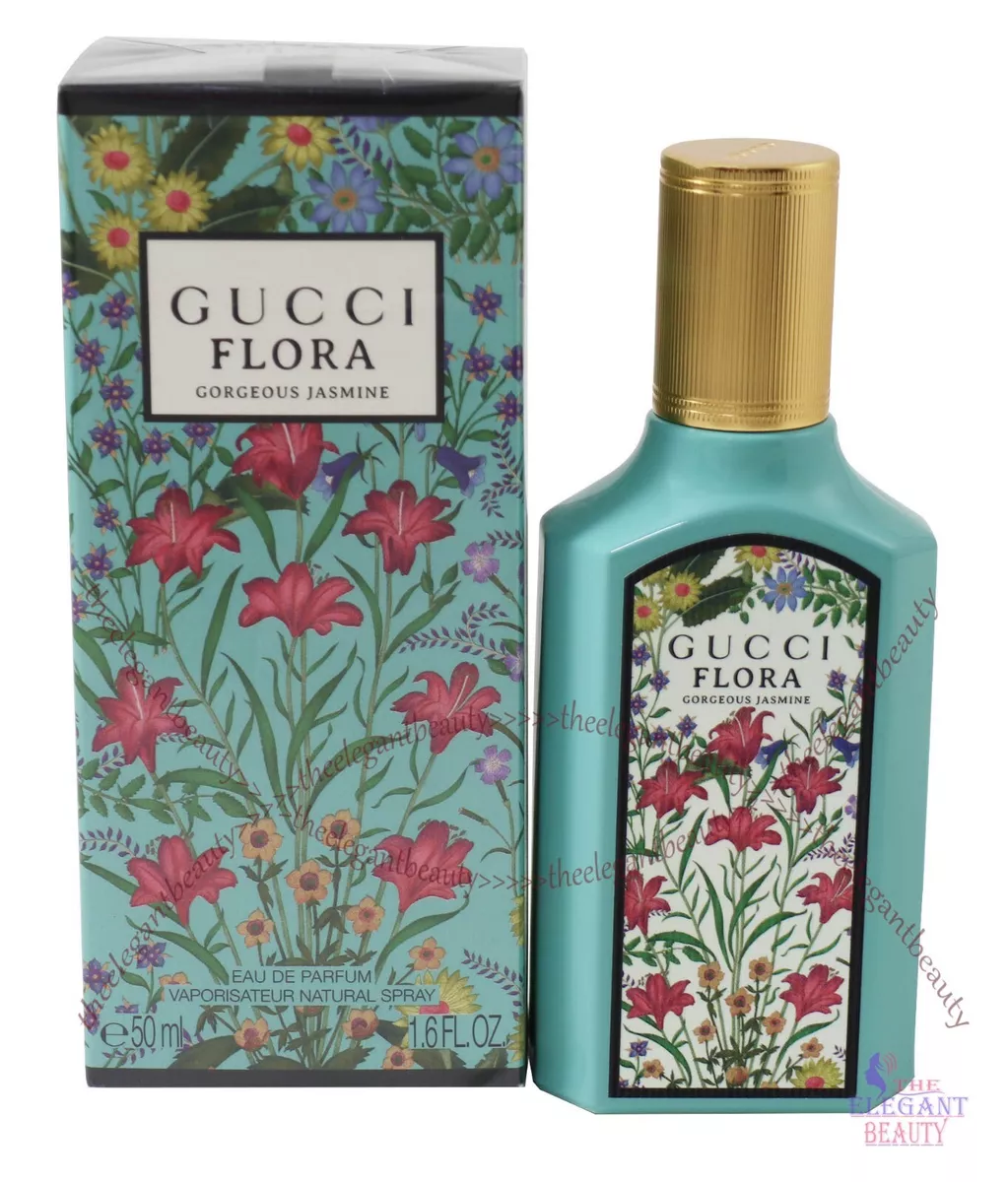Gucci Flora Gorgeous Jasmine Eau De Parfum Spray 1.7oz/50ml New In Box For Women