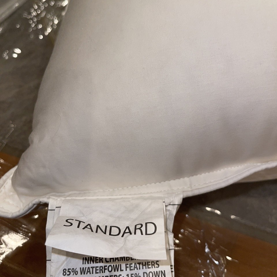 Brooklinen Firm Down Pillow Standard 100 Canadian White Down