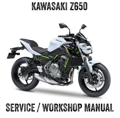 2017-2019 Kawasaki Z650 Repair Workshop Service Manual PDF File