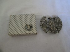 VINTAGE AVON AMERICAN EAGLE DESIGN BELT BUCKLE WITH BOX