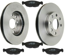 Bremsen SET Bremsscheiben + Beläge VORNE Opel Astra F 1.6 Si