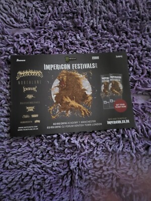 TPGM44 WERBUNG 5X8 IMPERICON FESTIVALS 2016: NORTHLANE. BLESS THE FALL