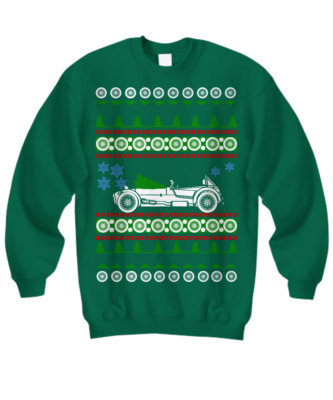 car like a Caterham Super 7 Ugly Christmas Sweater - Sweatshirt