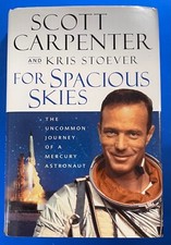 SCOTT CARPENTER PROJECT MERCURY AUTOGRAPHED SIGNED H/C BOOK D/J SCCS VERIFIED