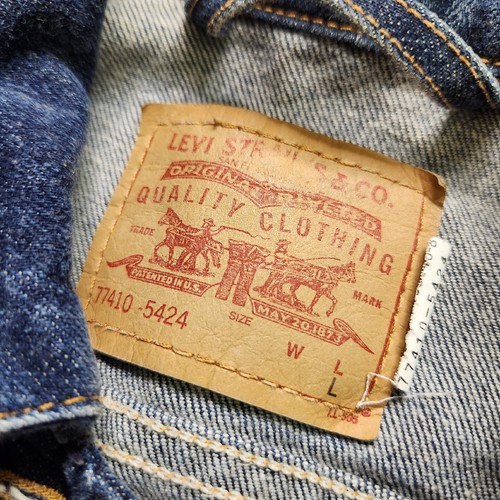 Levi's Trucker Jr's Girls Size L Jacket Womens Small 77410-5424 - Picture 4 of 6