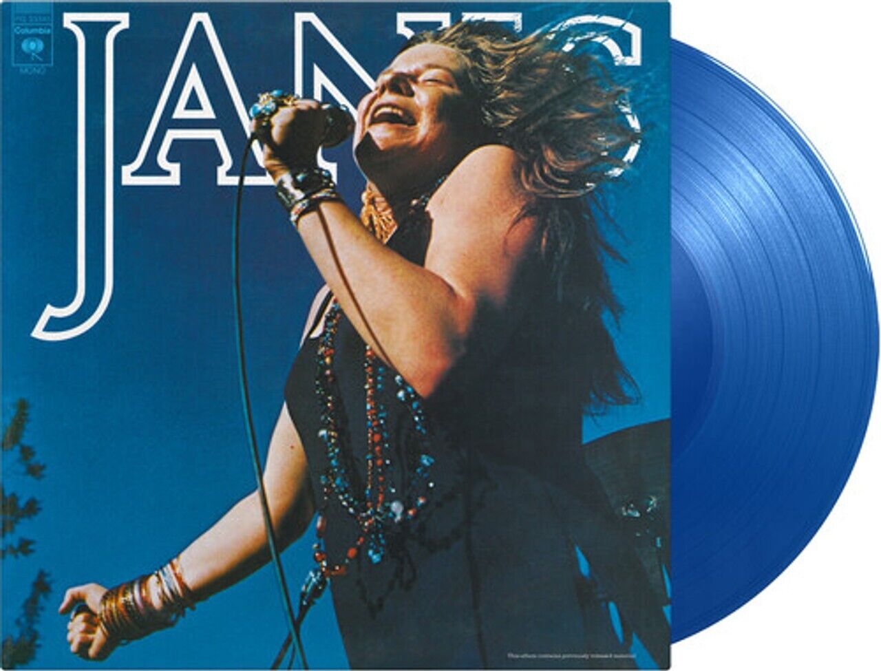 Janis Joplin JANIS 180g New Limited Edition Blue Colored Vinyl 2 LP