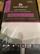 Bedgear BGM52AWFQ MatresSkin Mattress Encasement - Queen, 6 Sided Protection NEW