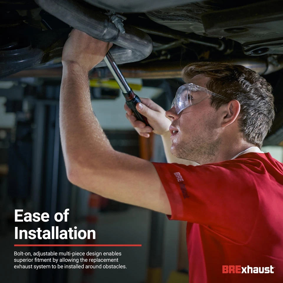 BRExhaust Direct-Fit Replacement Exhaust System Kit 106-0260 - Image 3 of 4