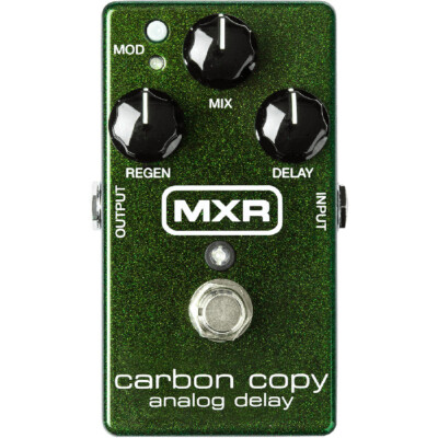 Dunlop MXR M169 Carbon Copy Analog Delay Effektpedal, neu, grün metallic