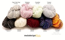 Rasta by Malabrigo - 100 Merino Wool Single-Ply Super Bulky Weight 23 COLORS