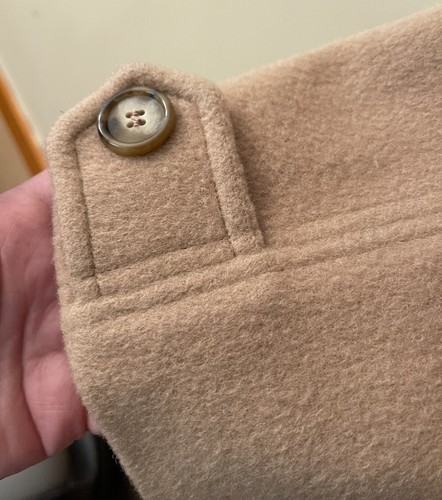 ALFRED DUNNER WOMENS WOOL BEIGE COAT SIZE 20W - Picture 3 of 5