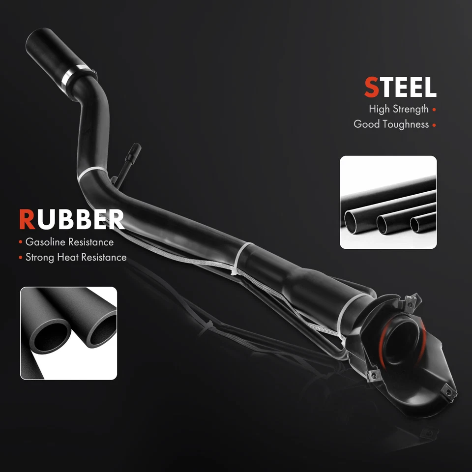 Fuel Tank Filler Neck Tube Pipe for Dodge Grand Caravan Chrysler Town & Country - Imagem 2 de 4