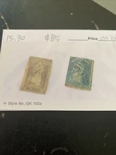 VICTORIA  1852 2D QUEEN ON THRONE SG18 LETTERS  R W  VERY FINE USED