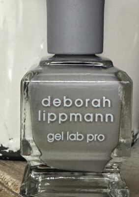 Deborah Lippmann Gel Lab Prol Nail Polish  Grey Day  Full Size Full Coverage
