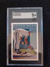 1993 Upper Deck - #56 George Brett HOFer SGC 9