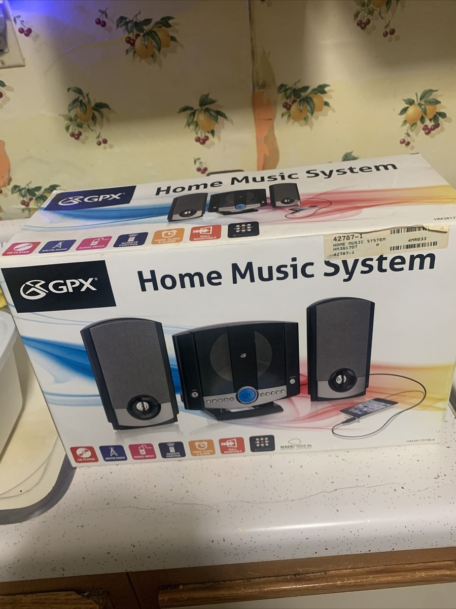 HM3817DT Manual GPX Hm3817dtbk Compact Disc Home Music System With